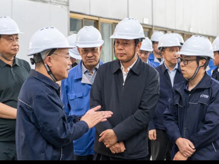 甘肅省副省長陳得信蒞司調研指導